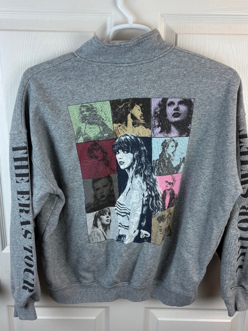 Taylor Swift Eras Tour 1/4 Zip Pullover Sweatshirt